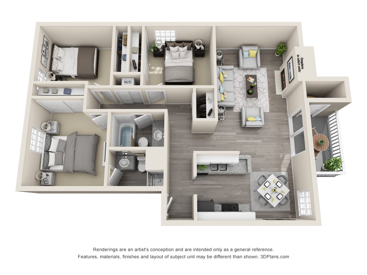 The Tupelo Floor Plan 4